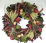 22" Fall Season Wreath 